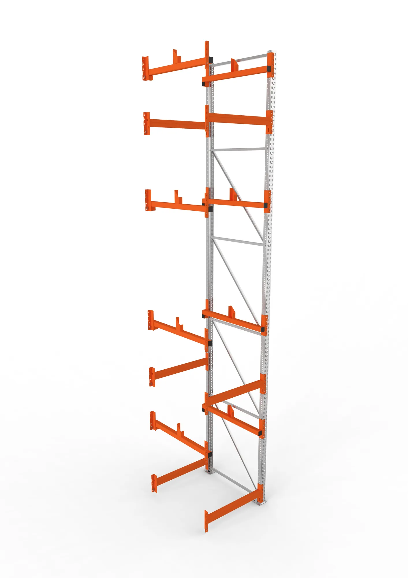 META MULTIPAL | Kabeltrommelregal | Anbauregal | 5500 x 900 x 1100 mm | Feldlast 5500 kg | 2 Ebenen | Typ 1 | verzinkt