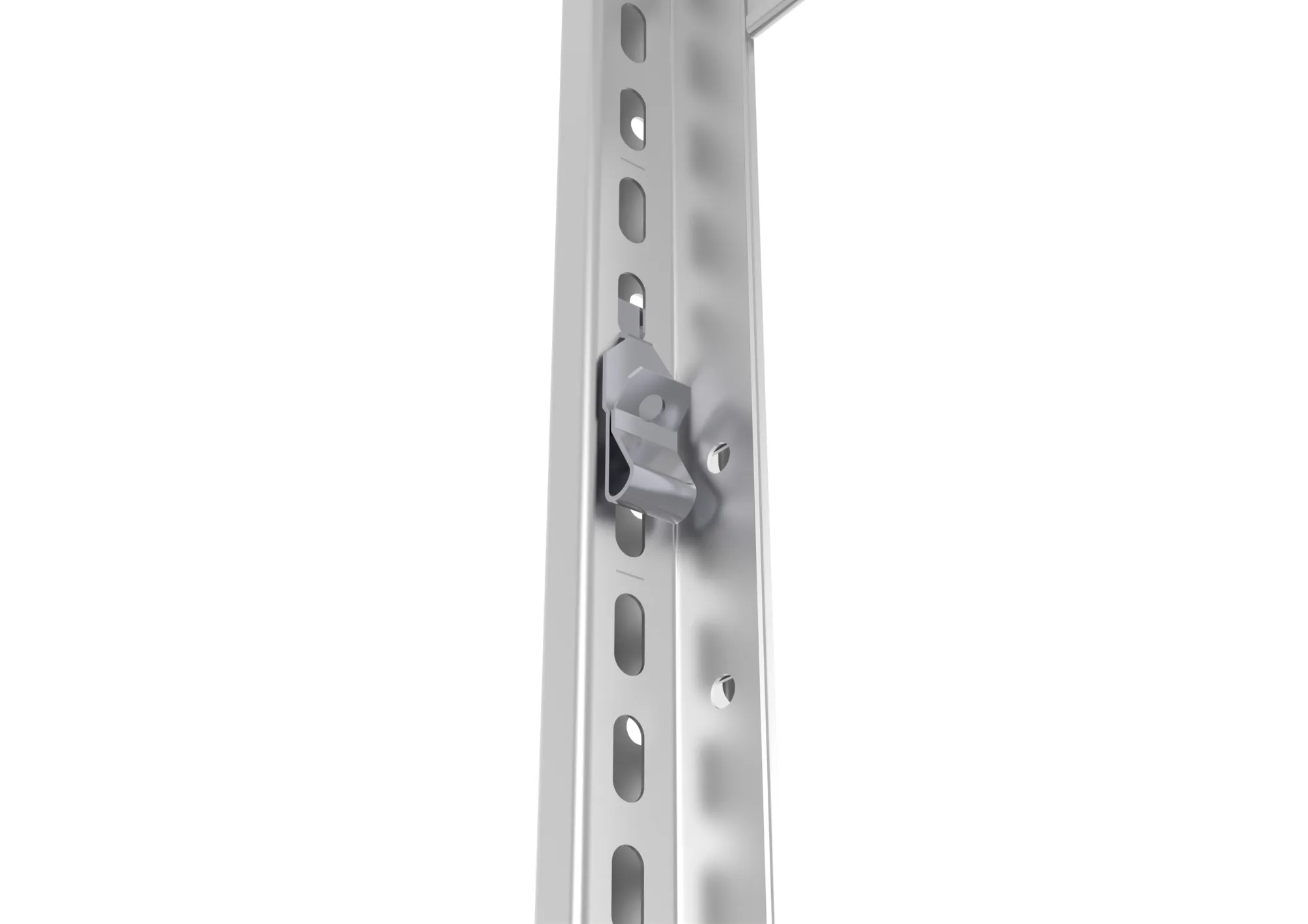 META CLIP SPLIT | Fachbodenregal | Anbauregal | 2000 x 1000 x 600 mm | Fachlast 100 kg | 3+1 Ebenen | verzinkt