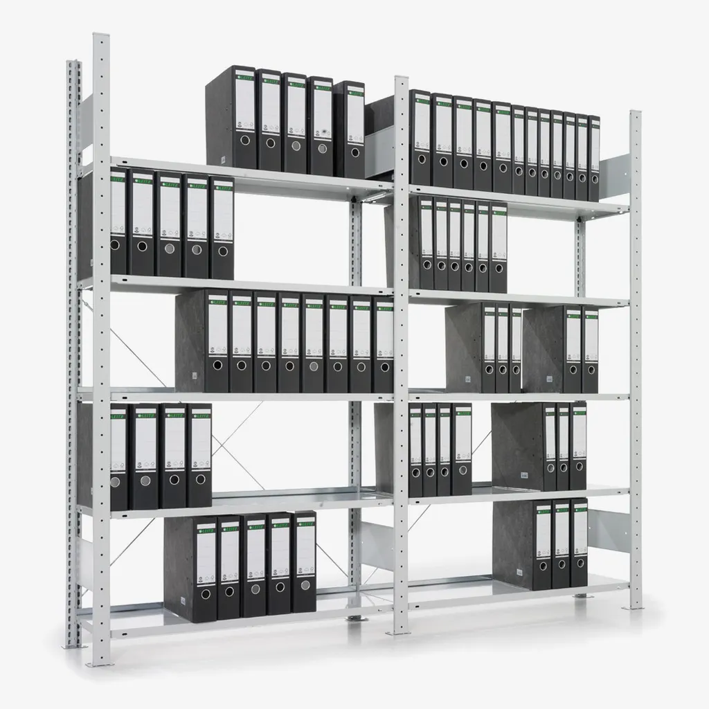 COMPACT Regal mit Ordnern
