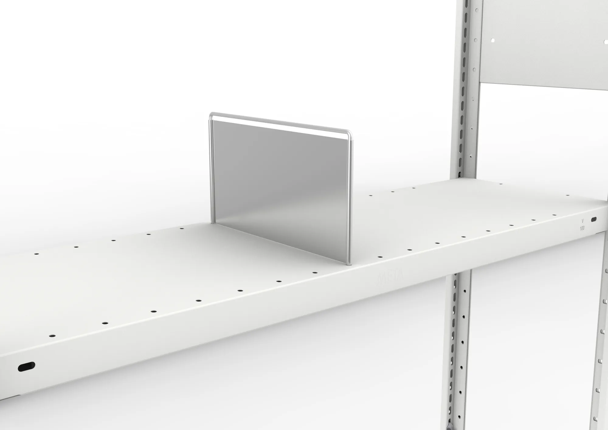 10x Fachteiler freistehend | 150 x 300 mm | verzinkt