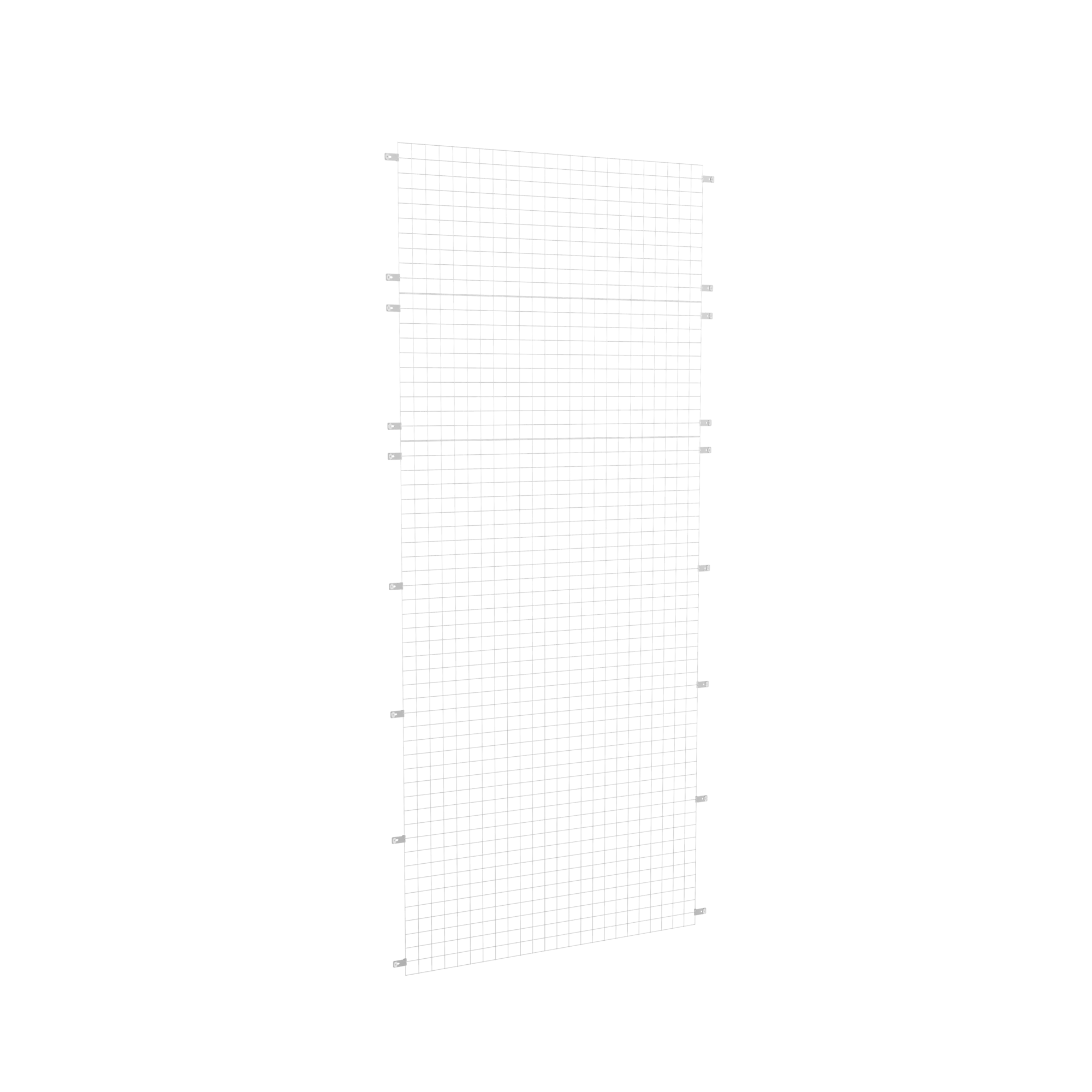 META CLIP | Draht-Rückwand | 3000 x 1300 mm | inkl. Befestigung | verzinkt