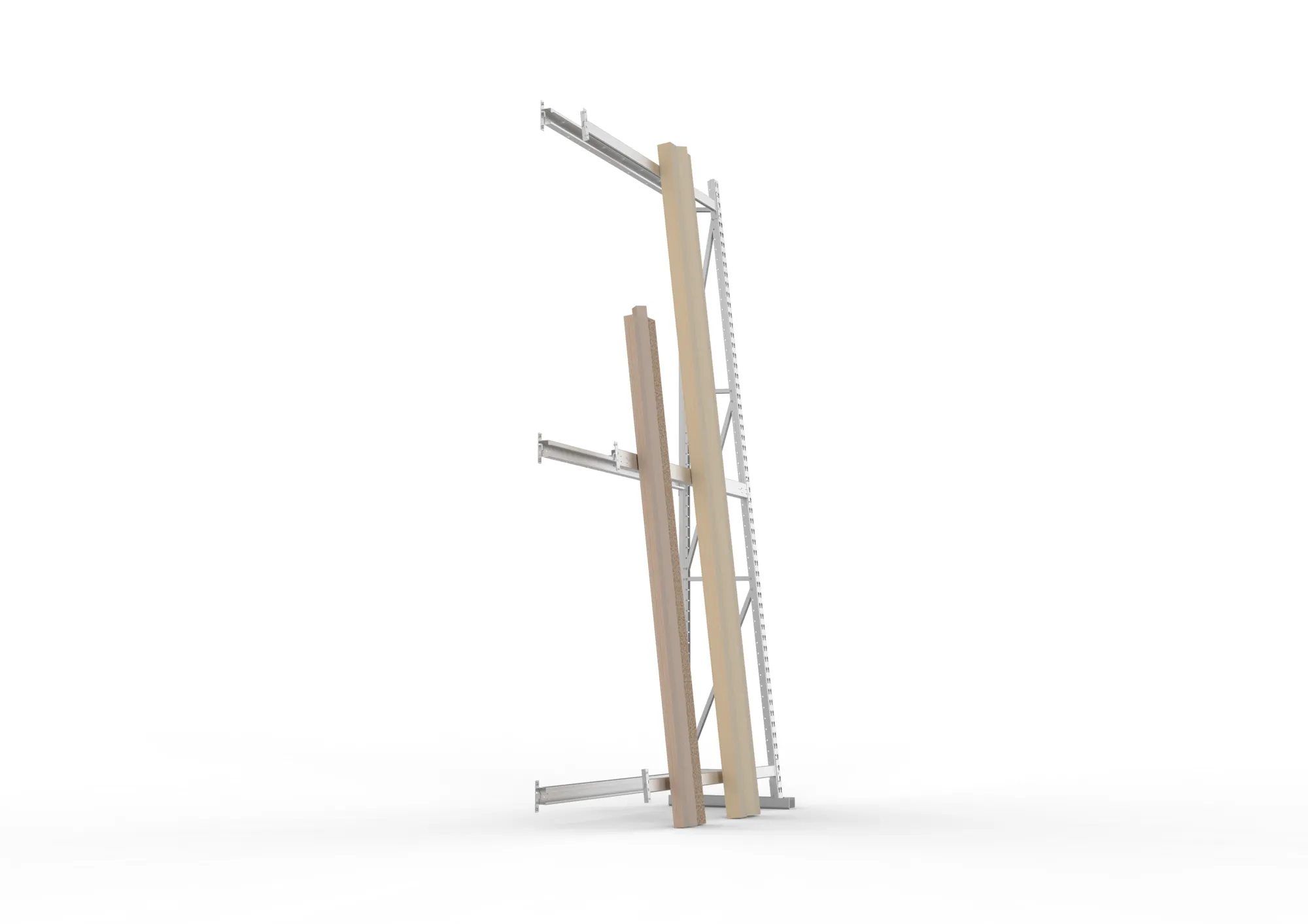 META MINI-RACK | Profillagerregal | Anbauregal | 3000 x 1400 x 500 mm | RAL 7035